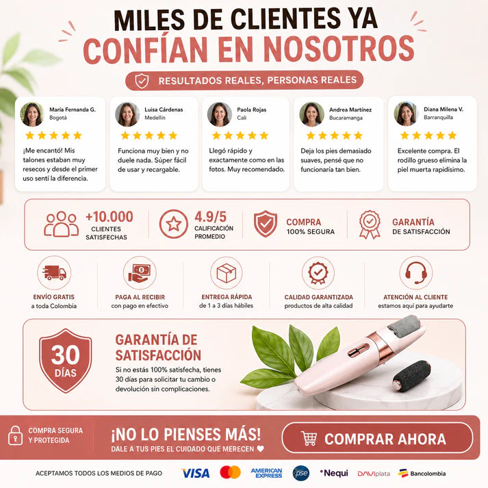 🦶✨Removedor De Callos Recargable