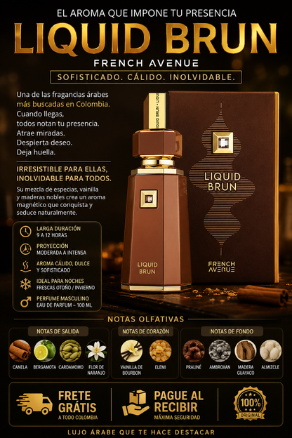 PERFUME LIQUID BRUN