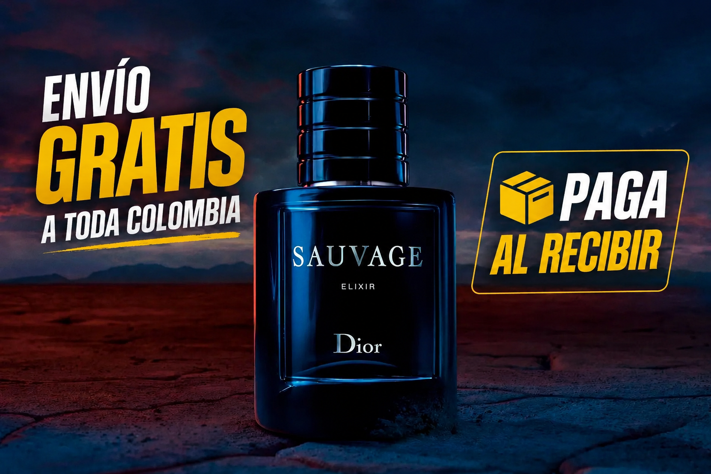 PERFUME SAUVAGE ELIXIR ESTUCHE
