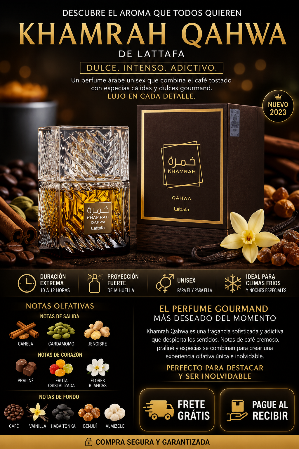 PERFUME KHAMRAH QAHWA LATTAFA