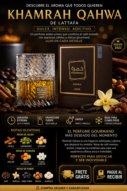PERFUME KHAMRAH QAHWA LATTAFA