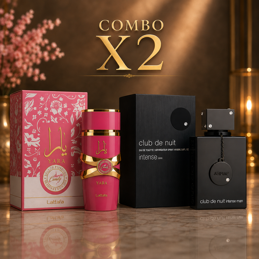 DUO LATTAFA (YARA CANDY + CLUB DE NUIT) + PERFUMERO