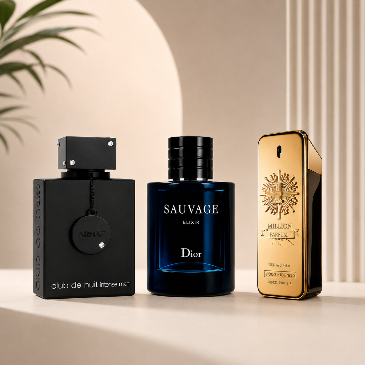 Kit Masculino Premium 3 Fragrâncias Importadas
