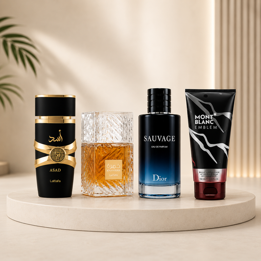 Kit de Perfumes Premium + Crema Perfumada