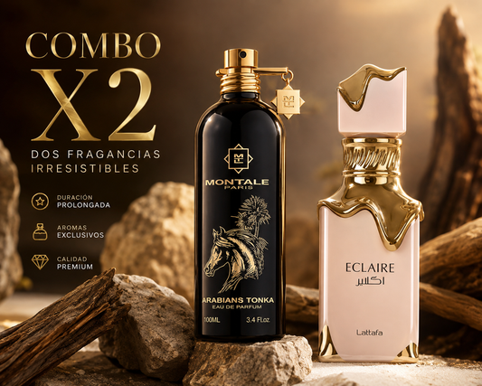 DUO ECLAIRE + MONTALE ARABIANS TONKA + PERFUMERO