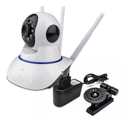 Cámara de Seguridad 360° con antenas