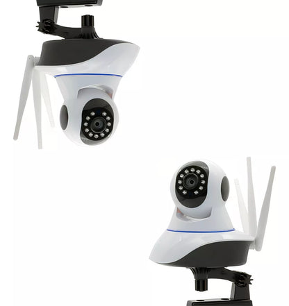 Cámara de Seguridad 360° con antenas