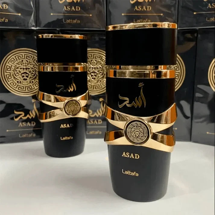 KIT DE 3 PERFUMES (BHARARA KING, ASAD, CLUB DE NUIT) + PERFUMERO