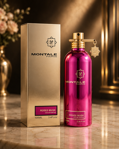 KIT DE 3 PERFUMES MONTALE (ARABIANS TONKA, ROSES MUSK, STARRY NIGHT) + PERFUMERO