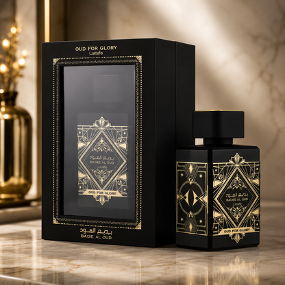 KIT DE 3 PERFUMES (OUD FOR GLORY, OMBRE NOMADE, 9PM) + PERFUMERO