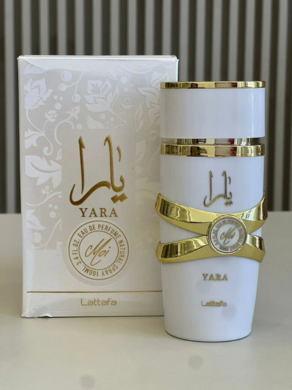 KIT DE 5 PERFUMES YARA (YARA + CANDY + ELIXIR + TOUS + MOI) + PERFUMERO