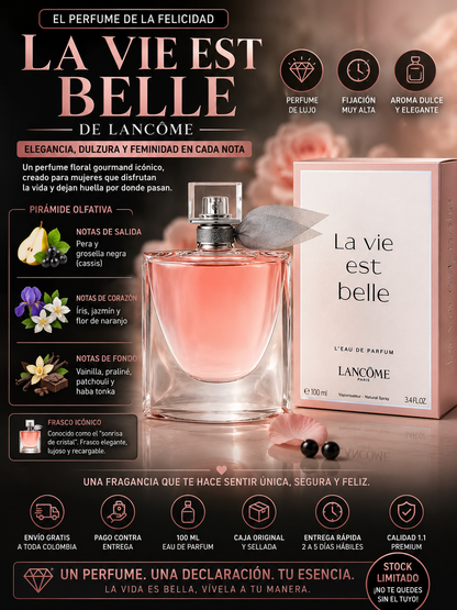 PERFUME LA VIE EST BELLE