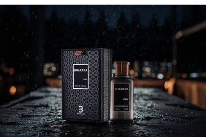 KIT DE 3 PERFUMES (BHARARA KING, LA VIE EST BELLE, KHAMRAH) + PERFUMERO