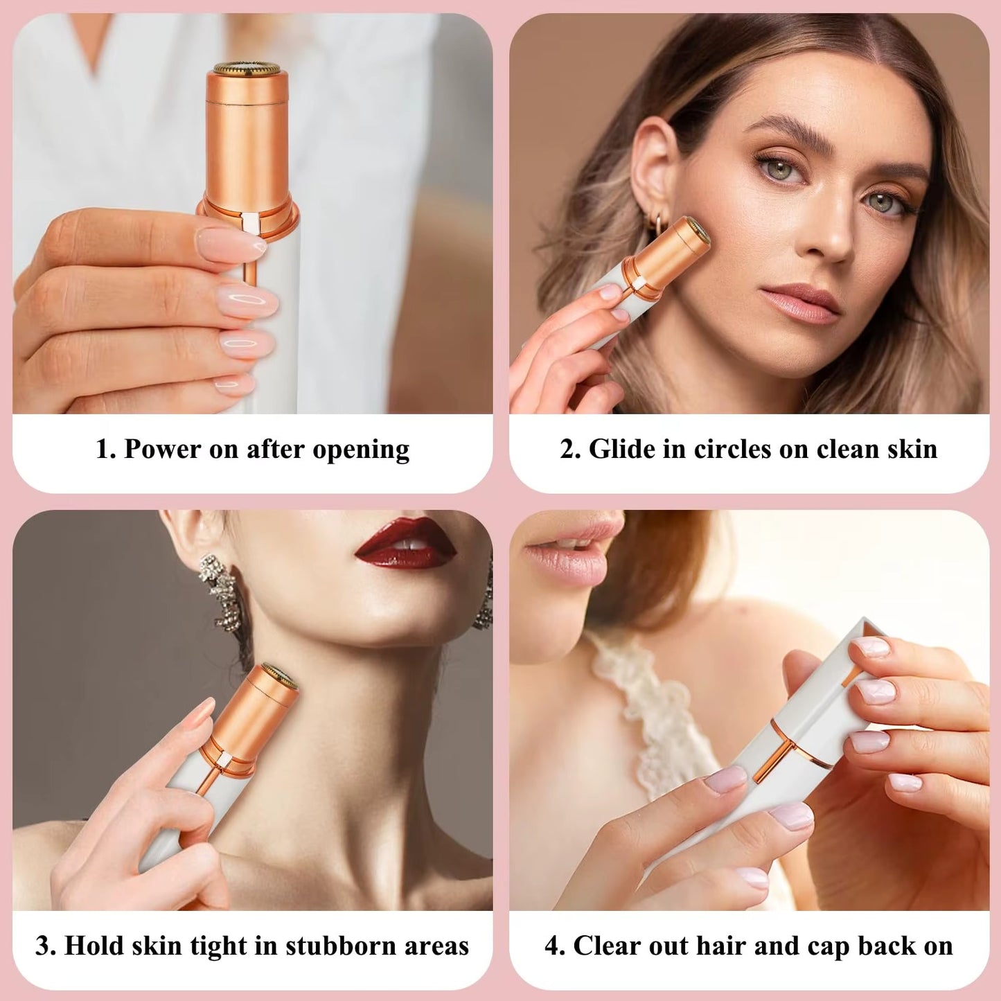 Depiladora Facial Flawless — Cejas Perfectas Sin Dolor